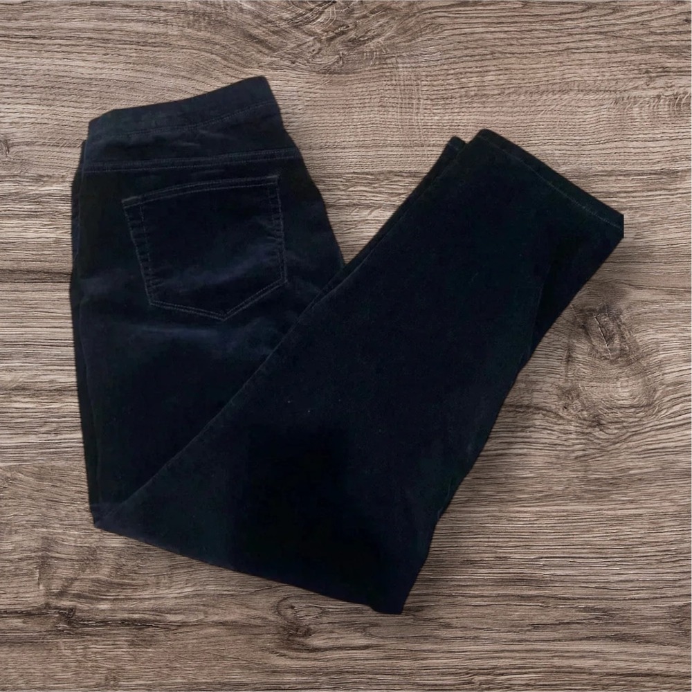 J Jill‎ Women's blue Corduroy Pants Size 20 Straight Leg Casual Cotton Blend